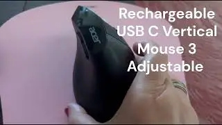 Tested: Acer Rechargeable Ergonomic Mouse | Does It Really Help Carpal Tunnel?