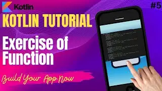 #video 5 Kotlin | Exercise of a Function in Kotlin | Master in Kotlin | Zade Coding