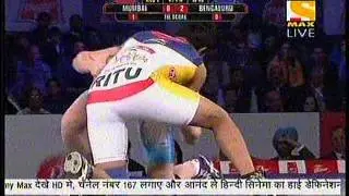 MUMBAI VS BENGALURU -PRO WRESTLING LEAGUE, 1ST SEMIFINAL , 1st ROUND