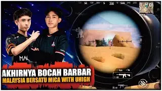 Chicken Dinner Yang Begitu Mudah🔥!! Bacah Barbar Malaysia Bersatu Uhigh Ft Mica - Pubg Mobile