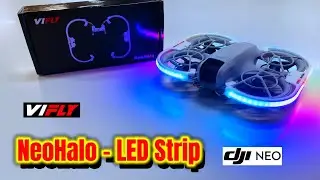 DJI NEO - LED Strip Lights | VIFLY NeoHalo #djineo #djineo2