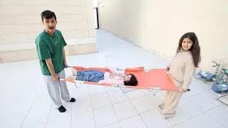 ساعدوها بنقالة لجين مصابه ! ليلى