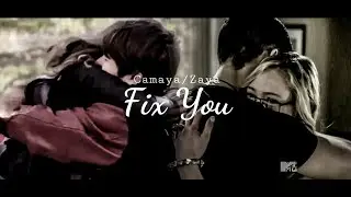 Zig/Maya/Cam - Fix You (Degrassi)