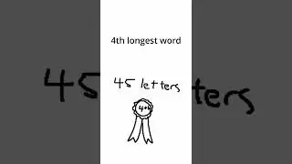 This is The LONGEST Word in English #shorts