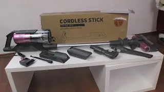 Hoover HF9 Home Akku Staubsauger mit 2 Akkus Anti-Twist Düse, Akkusauger, Hoover HF920H 001 - TEST
