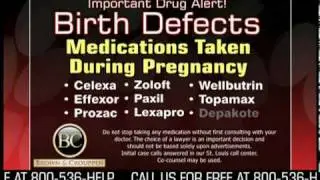 Birth Defects Injury Warning
