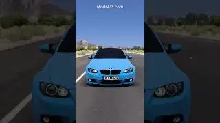 BMW 3 Series E92 M Tech on American highways