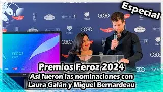 Premios Feroz 2024 - As&iacute; fueron las nominaciones con Laura Gal&aacute;n y Miguel Bernardeau
