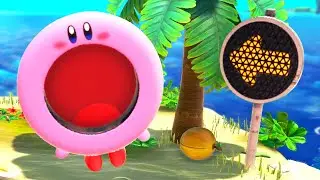 Kirby and the Forgotten Land 100% Walkthrough - World 2 Everbay Coast
