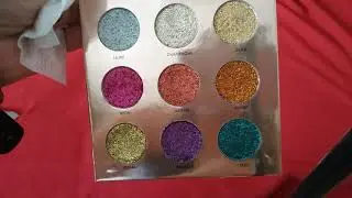 #Focallure Luxury Electric Glow Glitter / все мои #глиттеры