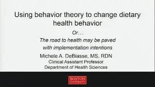 The Theory of Planned Behavior and Implementation Intentions
