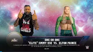 [ aew live cup ] - elite jimmy uso vs elton prince
