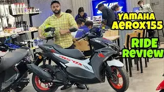 2023 Yamaha AEROX 155 Detailed Ride Review | Yamaha r15 Ka Engine Aur Waisa Hi Fun Bhi 😍