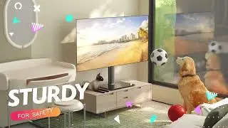 Universal Swivel TV /Table Top TV Stand for 19 to 43 inch TVs
