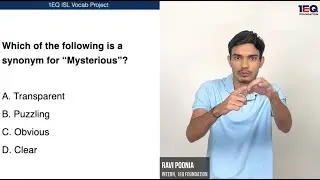 Mysterious | 1EQ ISL Vocab