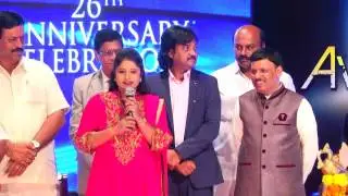 Padmamohana TV Awards 2016 Best News Reader Award to Devi