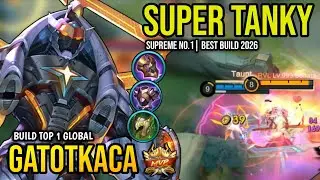 GATOTKACA BEST BUILD 2026 | BUILD TOP 1 GLOBAL GATOTKACA GAMEPLAY | MOBILE LEGENDS✓