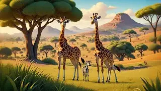 Two Little Giraffes Giggle and Go + More Nursery Rhymes & Kids Songs