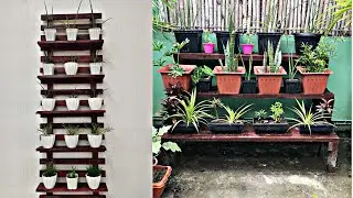 DIY WALL PLANT CABINET | EASY PLANT DIVIDER | DIY WOOD CRAFTS | SATISFYING VIDEO PALCHINA COCOLUMBER