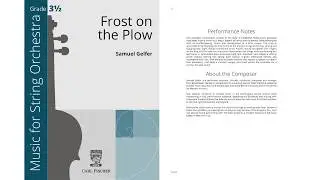 Frost on the Plow (CAS130) by Samuel Gelfer