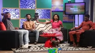 Cast and Crew of the Movie OJUKOKORO (Greed) on the #R2TVBreakfastShow