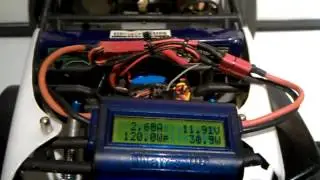 Watts up meter test #1 on Axial wraith