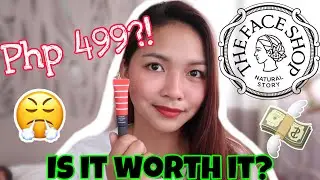 THE FACE SHOP FINGER COTTON TINT REVIEW | Cassandra Lou