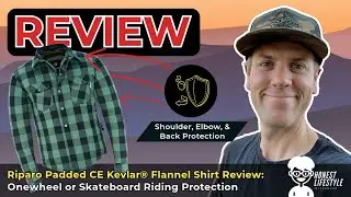 Обзор рубашки Riparo Padded CE-Protected Kevlar&reg; Flannel Shirt: Защита для езды на велосипеде или...
