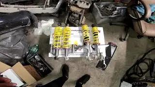 Upgrading the suspension on the Audi Coupe Quattro (KW V3)