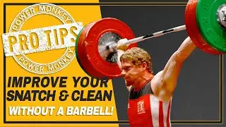 Improve snatch and clean technique WITHOUT A BARBELL!