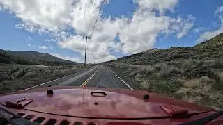 Scenic CA Forest Drive - Frazier Mountain Road to PMC 4K 60FPS - No Audio