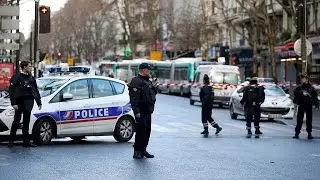 Paris on alert as knife-wielding man shot dead in attempted attack