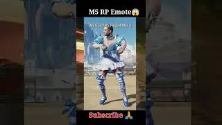 M5 Royale Pass Emote 😱 | M5 Confirm leaks | New upcoming m5 royale pass | #shorts #pubg #m5rp