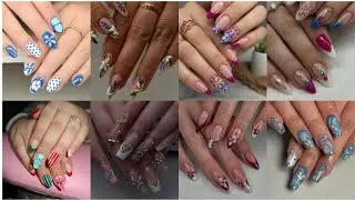 New nail art designs at home/Unhas decoradas/Decorated nail art design/French nail art designs/uñas 