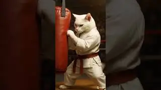#KarateCat#FunnyCat#CatMartialArts#KarateSkills#CatInGi#CuteAndDeadly#CatPunch#KarateShorts#ViralCat
