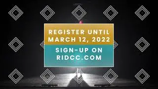 Opening RIDCC 2022! Subscribe your duet on www.ridcc.com