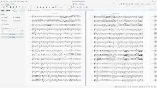Dixie Dimples (James Scott).  Sheet music arranged for clarinet ensemble (6 players)