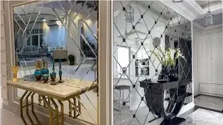 Top 50 Home 🏡 Decor Ideas About Modern Mirror Wall #homedecorideas #trendydecor #interiordesign