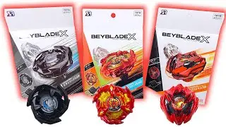Beyblade X TRIPLE UNBOXING! Phoenix Wing SB, Dran Buster Metal Coat Red SB y Dransword Metal Black!