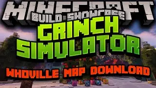 Minecraft Grinch Simulator Map: Whoville [SCHEMATIC DOWNLOAD]
