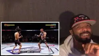Bruce Lee vs Conor McGregor UFC 3 Gameplay Reaction