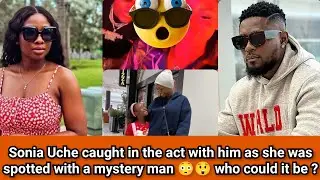 Sonia Uche caught in the act with him as she was spotted with a mystery man 😳😲 who could it be?