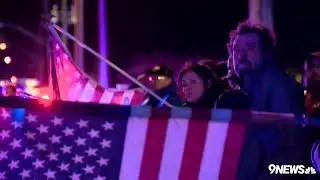 Police procession with fallen deputy heads to coroner&rsquo;s office