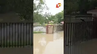 Rajghat submerged in flood as water level of Yamuna increases