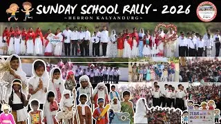 SUNDAY SCHOOL RALLY--2026 | PART3 |   04/01/2026 | HEBRON KALYANDURG