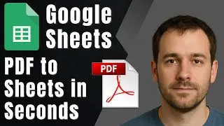 Конвертируйте счета-фактуры из PDF в Google Таблицы за считанные секунды с помощью ИИ (руководств...