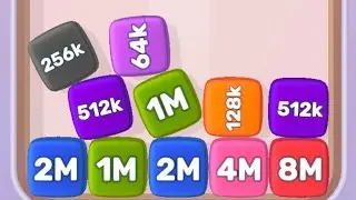 Part 40: Great Cube Game 3D Merge Numbers with 21,335  #games #arelzone #trending