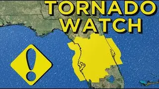 LIVE WEATHER | TORNADO WATCH in Florida as strong storms move through