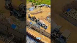 slab laying #slab #slabcasting #slabconcrete #concretemachinery #concretestructures