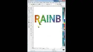 Set the Text with the help of Power Clip Tool & make #logo | #Shorts |  #Trending | Kami Graphics